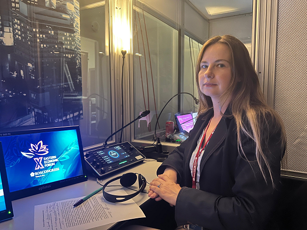 Преподаватели Высшей школы перевода МГУ на ВЭФ-2025